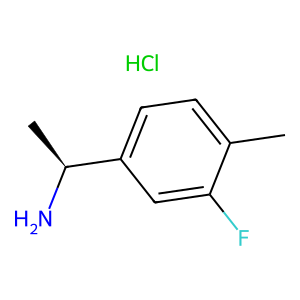 CAS: 2633683-38-0 | PC1002609 | (S)-1-(3-Fluoro-4-methylphenyl)ethanamine hydrochloride