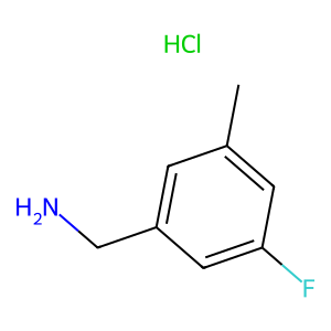 CAS: 1214344-22-5 | PC1002696 | (3-Fluoro-5-methylphenyl)methanamine hydrochloride