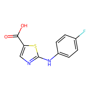 CAS: 762287-54-7 | PC1002741 | 2-((4-Fluorophenyl)amino)thiazole-5-carboxylic acid