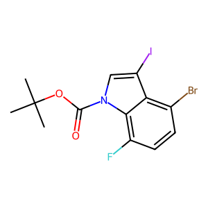 CAS: 1935425-70-9 | PC1002876 | tert-Butyl 4-bromo-7-fluoro-3-iodo-1H-indole-1-carboxylate