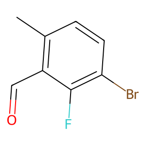 CAS: 1518000-45-7 | PC1002916 | 3-Bromo-2-fluoro-6-methylbenzaldehyde