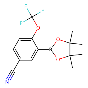 CAS: 2828439-45-6 | PC1002986 | 3-(4,4,5,5-Tetramethyl-1,3,2-dioxaborolan-2-yl)-4-(trifluoromethoxy)benzonitrile