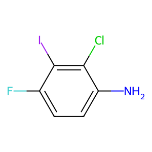 CAS: 1392429-93-4 | PC1003094 | 2-Chloro-4-fluoro-3-iodoaniline