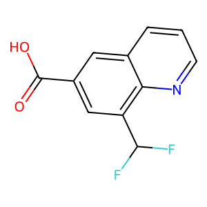 CAS: 2248327-98-0 | PC1003126 | 8-(Difluoromethyl)quinoline-6-carboxylic acid