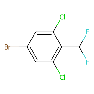 CAS: 1254034-21-3 | PC1003134 | 5-Bromo-1,3-dichloro-2-(difluoromethyl)benzene