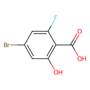 CAS: 1805589-29-0 | PC100317 | 4-Bromo-2-fluoro-6-hydroxybenzoic acid