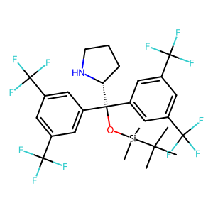 CAS: 1146629-74-4 | PC100319 | (2R)-2-[Bis[3,5-bis(trifluoromethyl)phenyl]-[(tert-butyldimethylsilyl)oxy]methyl]pyrrolidine