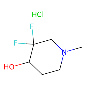 CAS: 2468620-80-4 | PC1003242 | 3,3-Difluoro-1-methylpiperidin-4-ol hydrochloride