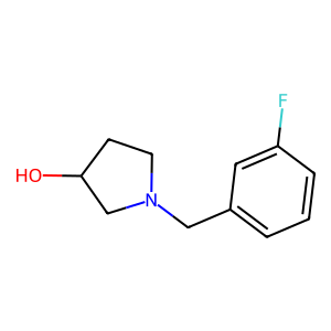 CAS: 1033012-62-2 | PC1003399 | 1-(3-Fluorobenzyl)pyrrolidin-3-ol