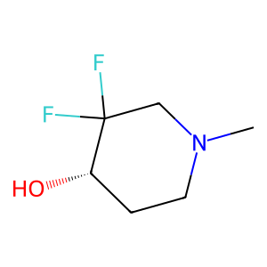 CAS: 2375165-68-5 | PC1003459 | (S)-3,3-Difluoro-1-methylpiperidin-4-ol