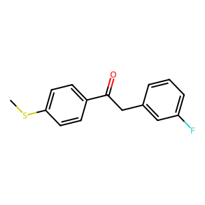 CAS: 301699-27-4 | PC1003468 | 2-(3-Fluorophenyl)-1-(4-(methylthio)phenyl)ethan-1-one