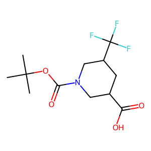 CAS: 1638761-15-5 | PC100349 | 1-tert-Butoxycarbonyl-5-(trifluoromethyl)piperidine-3-carboxylic acid