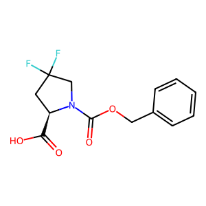 CAS: 2136867-31-5 | PC1003503 | (R)-1-((Benzyloxy)carbonyl)-4,4-difluoropyrrolidine-2-carboxylic acid