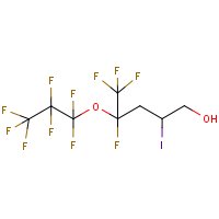 CAS:886762-19-2 | PC10036 | 4,5,5,5-tetrafluoro-4-(heptafluoroprop-1-oxy)-2-Iodopentan-1-ol