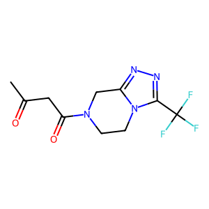 CAS: 1244055-37-5 | PC1003642 | 1-(3-(Trifluoromethyl)-5,6-dihydro-[1,2,4]triazolo[4,3-a]pyrazin-7(8H)-yl)butane-1,3-dione