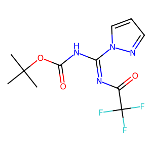 CAS: 2028307-97-1 | PC1003668 | tert-Butyl ((1H-pyrazol-1-yl)((2,2,2-trifluoroacetyl)imino)methyl)carbamate