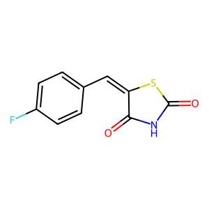 CAS: 262601-87-6 | PC1003708 | 5-(4-Fluorobenzylidene)thiazolidine-2,4-dione