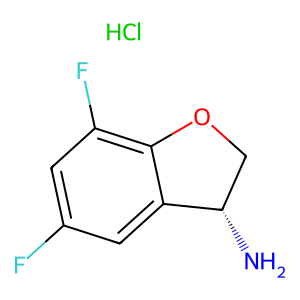 CAS: 2703745-62-2 | PC1003832 | (R)-5,7-Difluoro-2,3-dihydrobenzofuran-3-amine hydrochloride