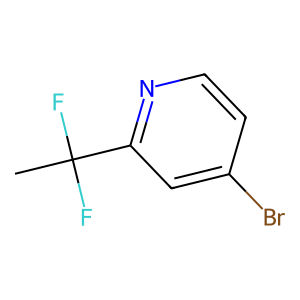 CAS: 1211517-67-7 | PC1004103 | 4-Bromo-2-(1,1-difluoroethyl)pyridine