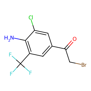 CAS: 97760-87-7 | PC1004207 | 1-(4-Amino-3-chloro-5-(trifluoromethyl)phenyl)-2-bromoethanone