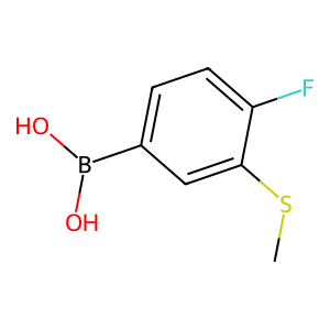 CAS: 1451392-39-4 | PC1004291 | (4-Fluoro-3-(methylthio)phenyl)boronic acid
