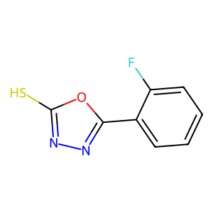 CAS: 108413-51-0 | PC1004293 | 5-(2-Fluorophenyl)-1,3,4-oxadiazole-2-thiol