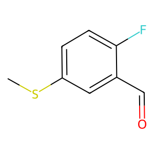 CAS: 310466-52-5 | PC1004298 | 2-Fluoro-5-(methylthio)benzaldehyde