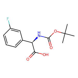 CAS: 209680-91-1 | PC100432 | (R)-2-((tert-butoxycarbonyl)amino)-2-(3-fluorophenyl)acetic acid