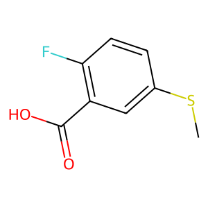 CAS: 57318-98-6 | PC100433 | 2-Fluoro-5-(methylthio)benzoic acid