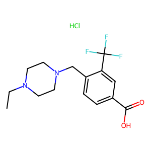 CAS: 887399-47-5 | PC100442 | 4-((4-Ethylpiperazin-1-yl)methyl)-3-(trifluoromethyl)benzoic acid hydrochloride