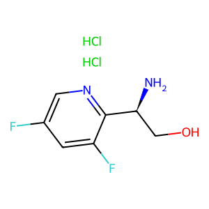 CAS: 2828431-90-7 | PC1004477 | (R)-2-Amino-2-(3,5-difluoropyridin-2-yl)ethanol dihydrochloride
