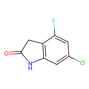 CAS: 1309685-08-2 | PC1004621 | 6-Chloro-4-fluoroindolin-2-one