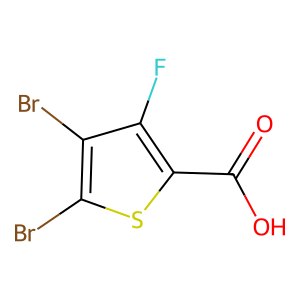 CAS: 1628447-64-2 | PC1004813 | 4,5-Dibromo-3-fluorothiophene-2-carboxylic acid