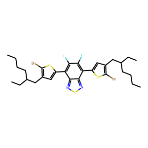 CAS: 1293389-31-7 | PC1004845 | 4,7-Bis(5-bromo-4-(2-ethylhexyl)thiophen-2-yl)-5,6-difluorobenzo[c][1,2,5]thiadiazole