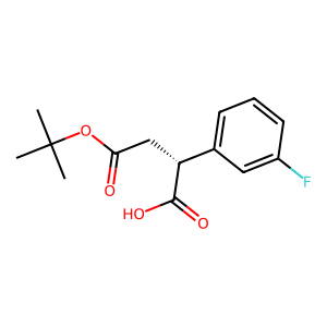CAS: 1956437-23-2 | PC1004894 | (R)-4-(tert-Butoxy)-2-(3-fluorophenyl)-4-oxobutanoic acid