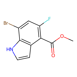 CAS: 2665662-76-8 | PC1004927 | Methyl 7-bromo-5-fluoro-1H-indole-4-carboxylate