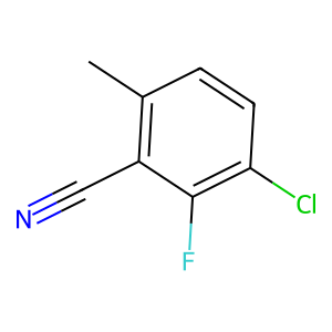 CAS: 1807116-67-1 | PC1005010 | 3-Chloro-2-fluoro-6-methylbenzonitrile