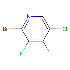 CAS: 514798-05-1 | PC100502 | 2-Bromo-5-chloro-3-fluoro-4-iodopyridine