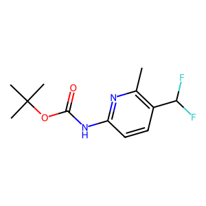 CAS: 2703756-45-8 | PC1005037 | tert-Butyl (5-(difluoromethyl)-6-methylpyridin-2-yl)carbamate