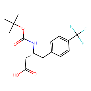 CAS: 269726-77-4 | PC1005062 | (R)-3-((tert-Butoxycarbonyl)amino)-4-(4-(trifluoromethyl)phenyl)butanoic acid