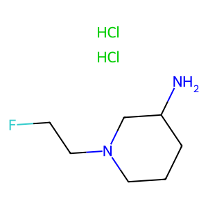 CAS: 1654772-84-5 | PC100513 | 1-(2-Fluoroethyl)piperidin-3-amine dihydrochloride