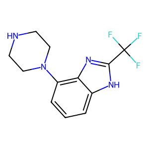 CAS: 282547-72-2 | PC1005229 | 4-(Piperazin-1-yl)-2-(trifluoromethyl)-1H-benzo[d]imidazole