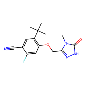 CAS: 2088365-27-7 | PC1005242 | 5-(tert-Butyl)-2-fluoro-4-((4-methyl-5-oxo-4,5-dihydro-1H-1,2,4-triazol-3-yl)methoxy)benzonitrile