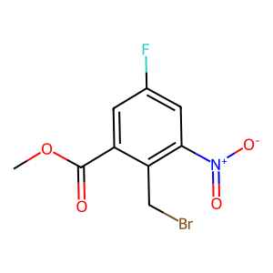 CAS: 850462-65-6 | PC1005246 | Methyl 2-(bromomethyl)-5-fluoro-3-nitrobenzoate