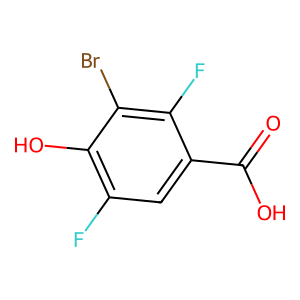 CAS: 2376607-79-1 | PC1005270 | 3-Bromo-2,5-difluoro-4-hydroxybenzoic acid