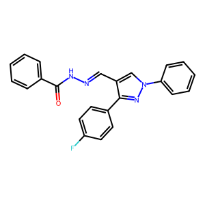 CAS: 302938-53-0 | PC1005285 | N'-((3-(4-Fluorophenyl)-1-phenyl-1H-pyrazol-4-yl)methylene)benzohydrazide
