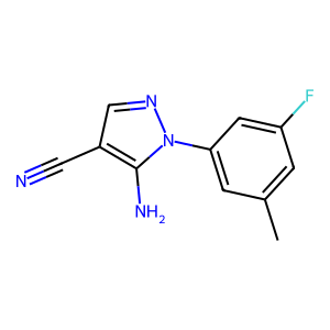 CAS: 1823276-15-8 | PC1005295 | 5-Amino-1-(3-fluoro-5-methylphenyl)-1H-pyrazole-4-carbonitrile