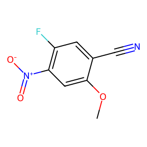 CAS: 2167633-09-0 | PC1005336 | 5-Fluoro-2-methoxy-4-nitrobenzonitrile