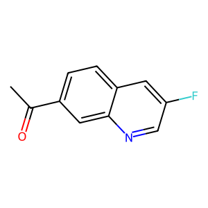 CAS: 1958100-78-1 | PC1005352 | 1-(3-Fluoroquinolin-7-yl)ethan-1-one