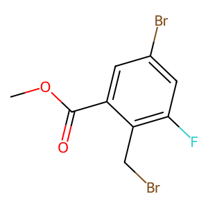 CAS: 2368206-45-3 | PC1005374 | Methyl 5-bromo-2-(bromomethyl)-3-fluorobenzoate